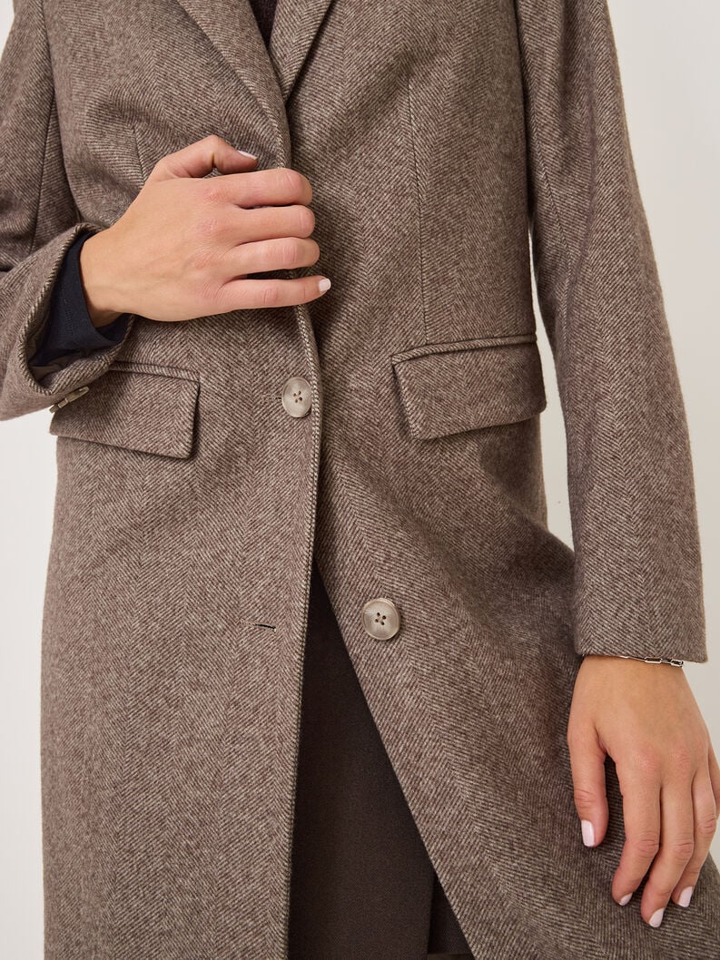manteau brun - taw1040-73213 acheter tamaris vestes manteaux en ligne